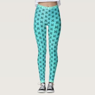 Leggings Plumes de paon pour le 14e anniversaire