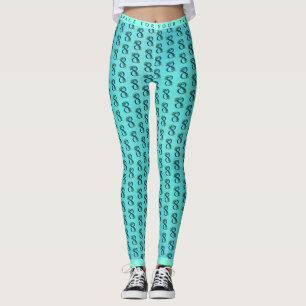 Leggings Plumes de paon pour le 8ème anniversaire