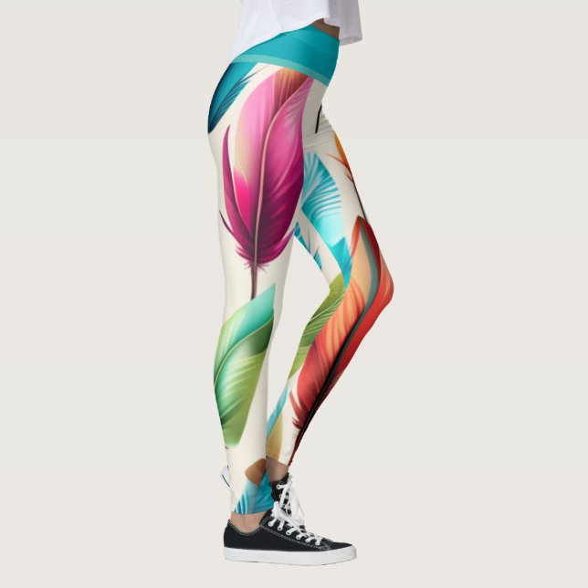 Leggings Plumes tape-à-l'œil (Droite)