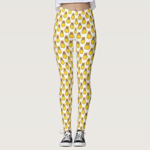 Leggings Pocket Pet Cat Motif