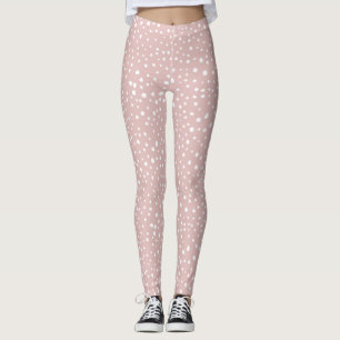 Leggings Points Dalmatiens Rose, Points Dalmatiens, Impress