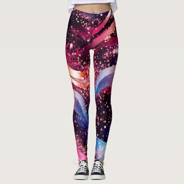 Leggings Points et plus de points (Devant)