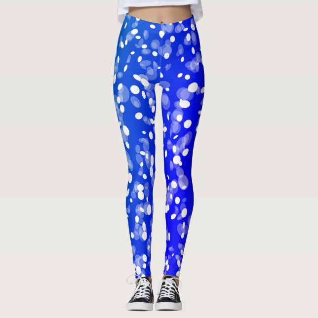 Leggings pois blanc (Devant)