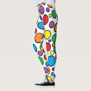 Leggings Pois coloré