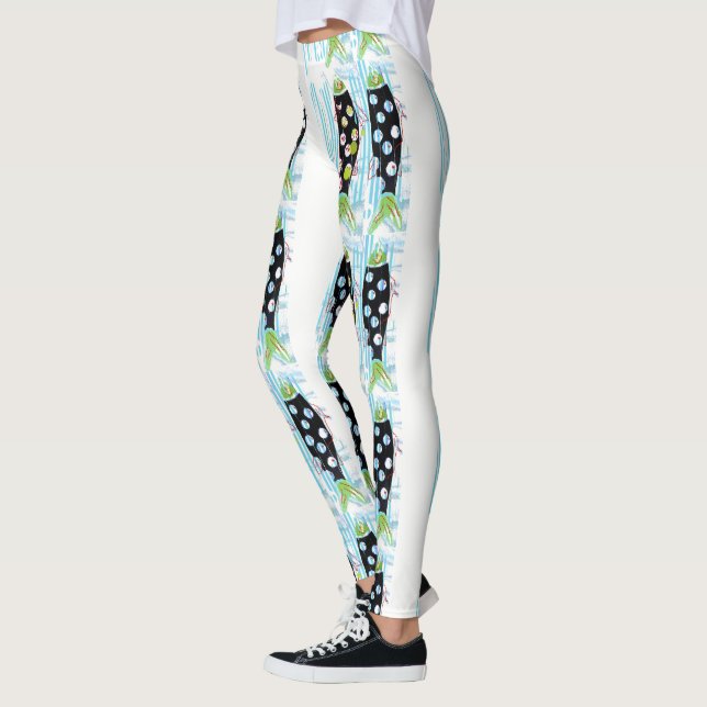 Leggings poisson de plongée Thunder_Cove n'importe quelle c (Gauche)
