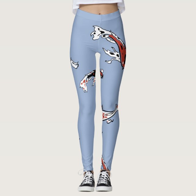 Leggings Poisson Koï (Devant)