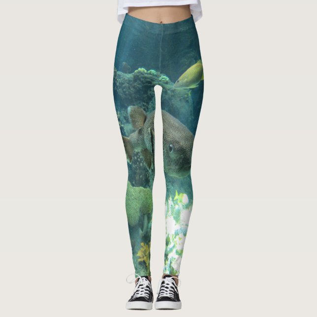 Leggings Poisson Porcupine (Devant)