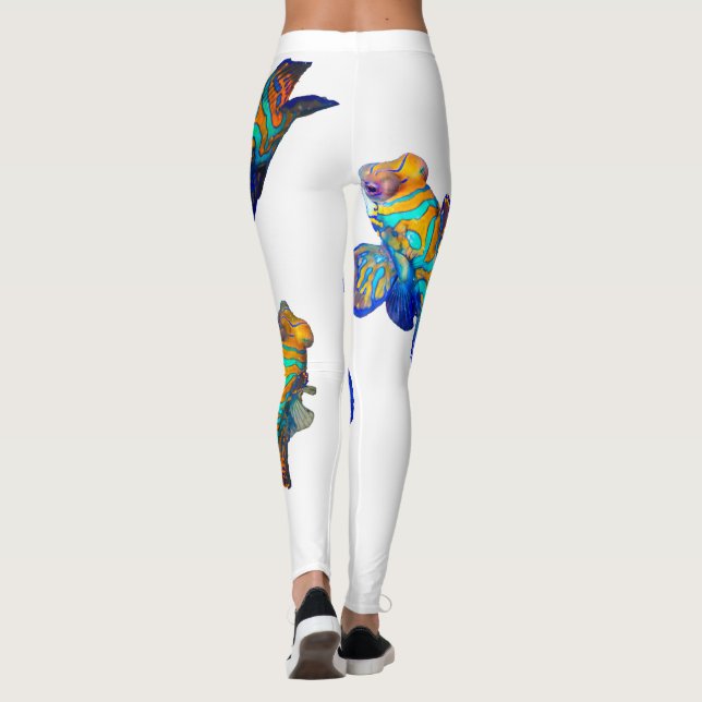 Leggings Poissons mandarins  (Dos)