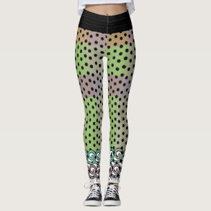 Leggings Polka Dot Pastel Plaid