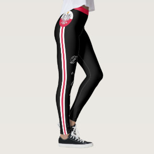 Leggings Pologne & Pologne Drapeau mode, Voyage / fans de s