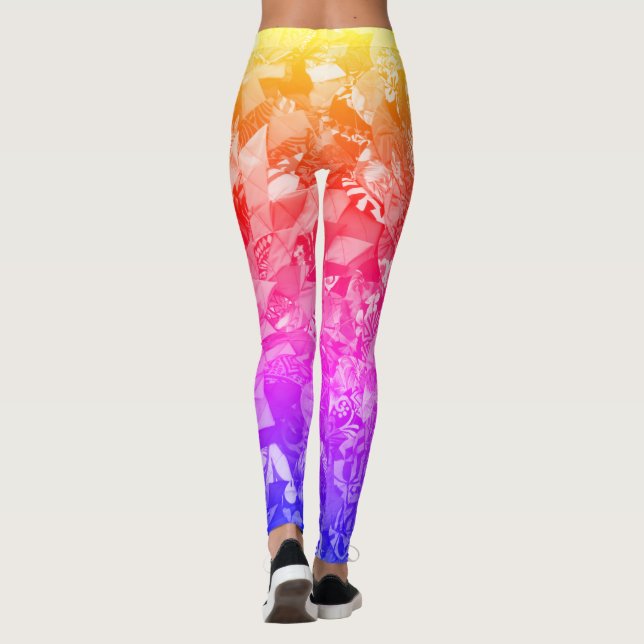LEGGINGS POLYNESIEN MOTIF WAIKIKI (Dos)