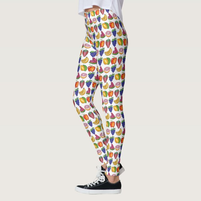 Leggings Pomme Banane citron citron Lime Raisins Fruit Berr (Gauche)