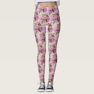 LEGGINGS POMME ROSE BLOSSOM FLORAL