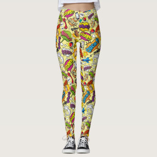 Leggings Pop Art coloré