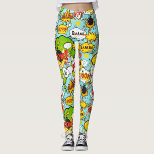 Leggings Pop Art coloré