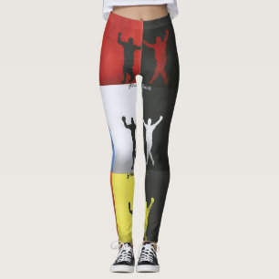 Leggings Pop art no.1 par Yeshaya Dank - 