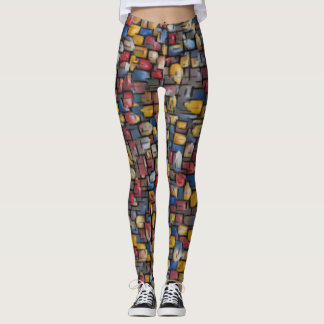 Leggings pop Art Popcorn