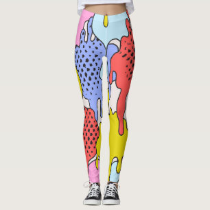 Leggings Pop Art Splatz : Dessin comique