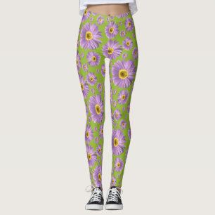 Leggings Pop Daisy Purple