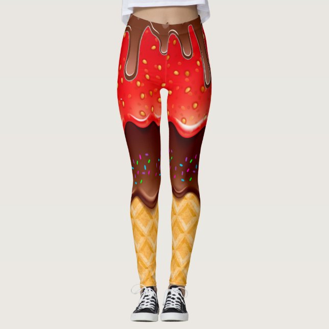 Leggings Pop Fashion Ne pas Lick 3 (Devant)