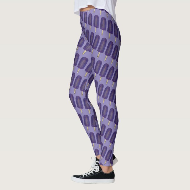 Leggings Pop Popsicle Popsicle Pop Summer Foody (Gauche)