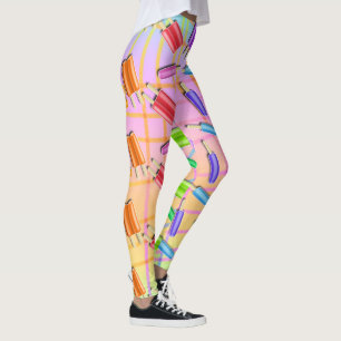 LEGGINGS POPSICLES D'ART DE POP