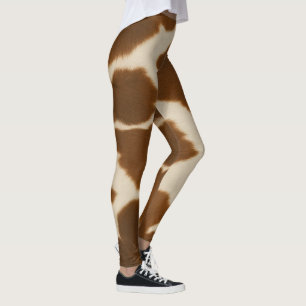 Leggings Populaire Vache Faux Cuir Elégante Collection