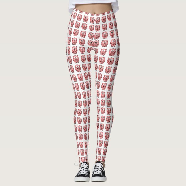 Leggings Porc ici porcin de porc ! (Devant)