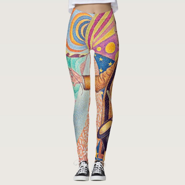 Leggings Portrait de Felix Feneon, Signac (Devant)