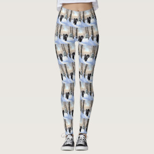 Leggings Portugais Water Dog Laisser neiger Noël