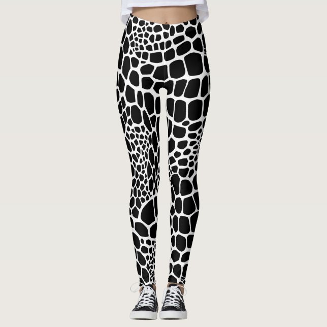 Leggings Poster de animal de reptile (Devant)