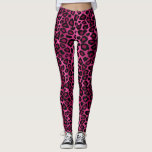 Leggings Poster de animal léopard rose<br><div class="desc">Motif animal léopard rose Imprimez les légendes. ⭐ 99% de mes designs dans mon magasin sont faits en couches. Cela vous permet de redimensionner et de déplacer facilement les graphiques et le texte pour qu'il s'adapte parfaitement à chaque produit. ⭐ (Assurez-vous de redimensionner ou de déplacer les graphiques si nécessaire...</div>