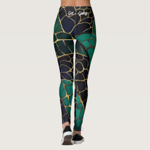 Leggings Poster de animal lumineux et coloré