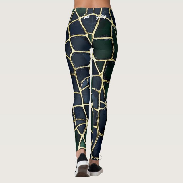 Leggings Poster de animal Tortoise Shell (Dos)