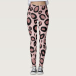 Leggings Pots Empreintes de léopard de guépards peints en r<br><div class="desc">Légumineuses.</div>