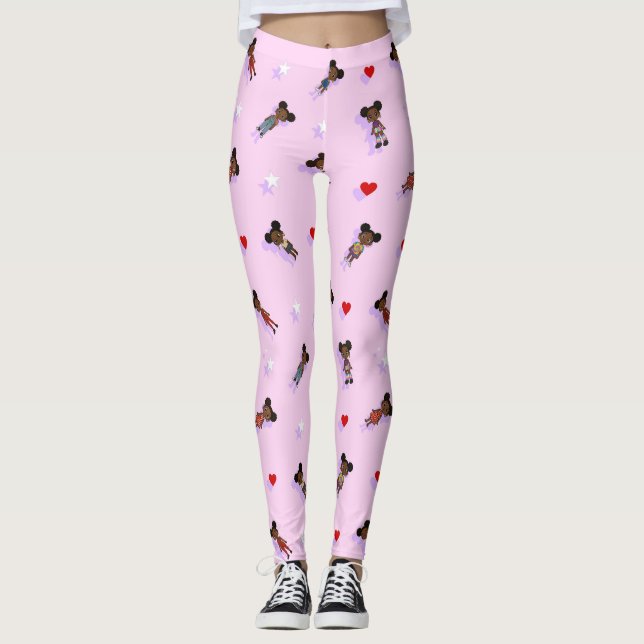 Leggings Pouf Afro (Devant)