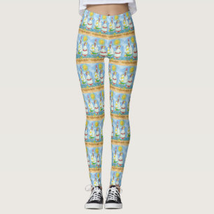 LEGGINGS POULET DE LA MER, ROOSTER & HEN JOIGINGS AMUSANTS