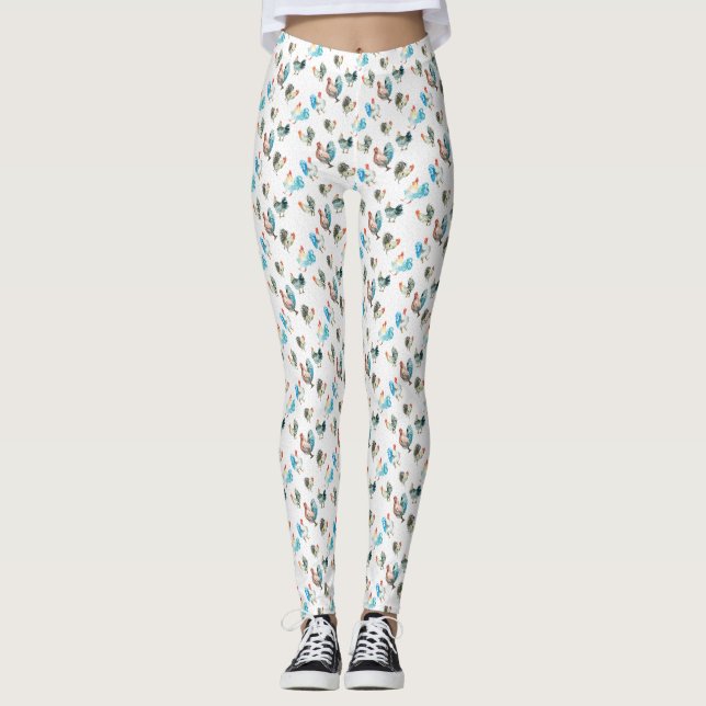 Leggings Poulets Amateurs De Poules De Pays (Devant)