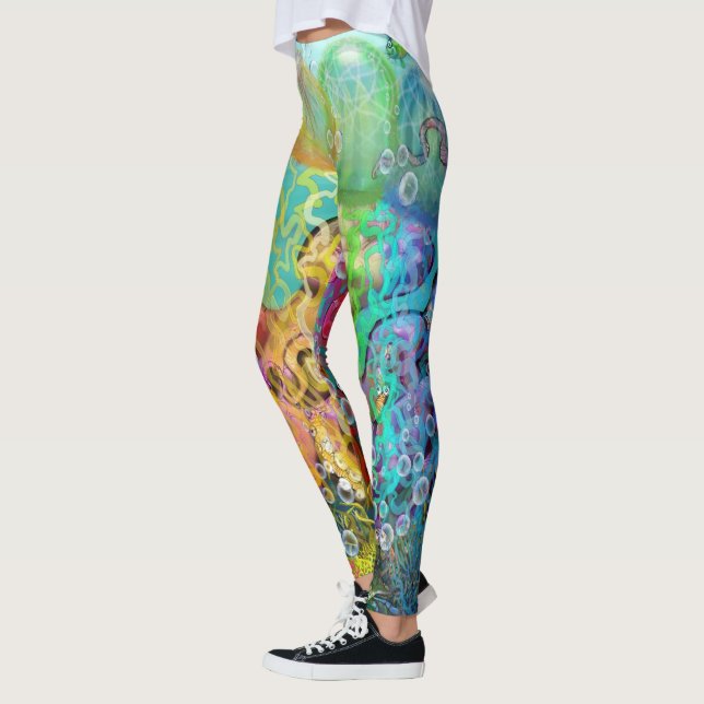 Leggings poulpe (Gauche)