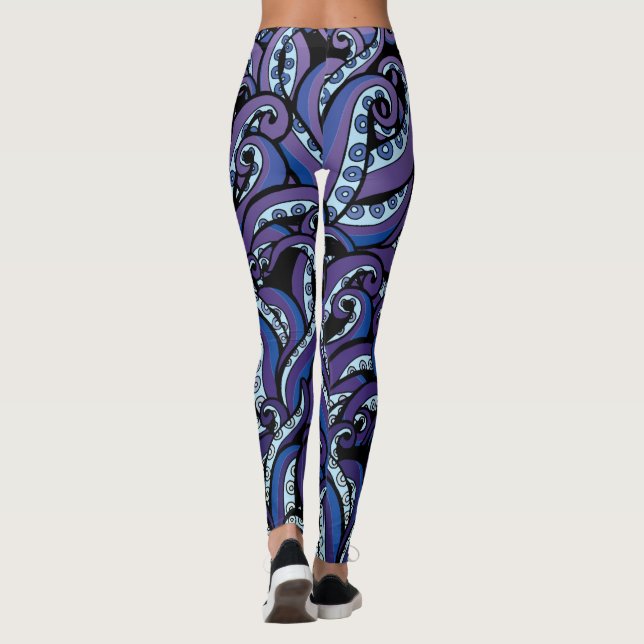 Leggings Poulpe du jardin O (Dos)