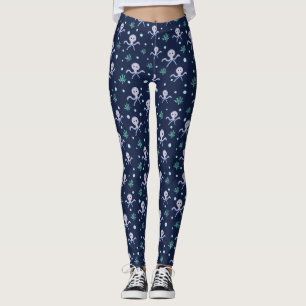 Leggings Poulpe sous le motif enfants de la mer