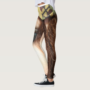 Leggings Poupée Leggings-Poupée face unique mode