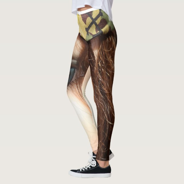 Leggings Poupée Leggings-Poupée face unique mode (Gauche)