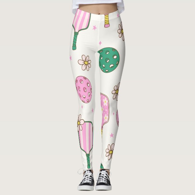 Leggings pour amateur de Pickleball  (Devant)
