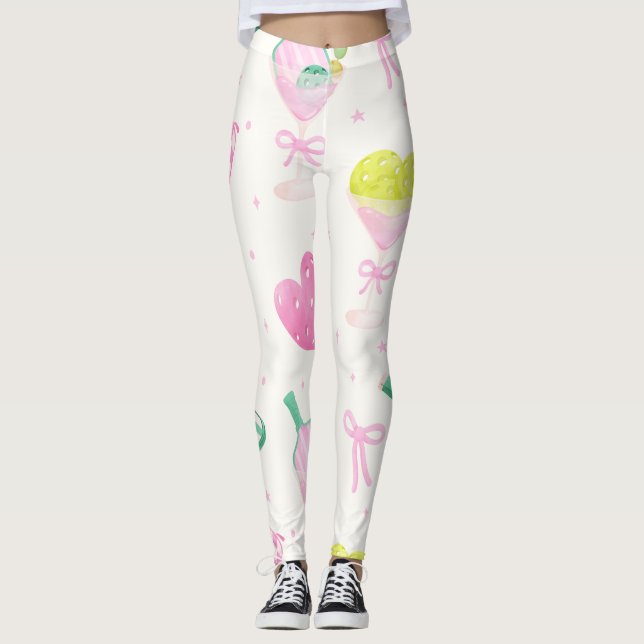 Leggings pour amateur de Pickleball  (Devant)