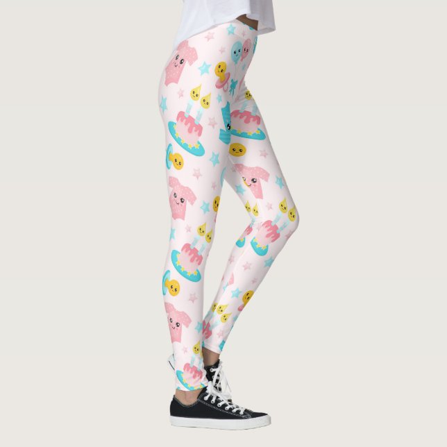 Leggings pour dames spéciales baby shower (Droite)