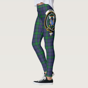 Leggings pour femmes à tartan Clan Hope Crest Scot