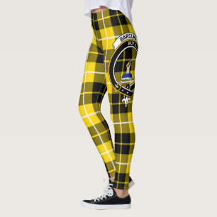 Leggings pour femmes à tartan du Clan Barclay Cres