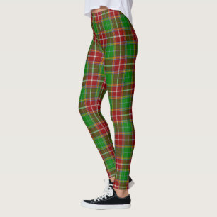 Leggings pour femmes Clan Baxter Tartan Moderne Sc