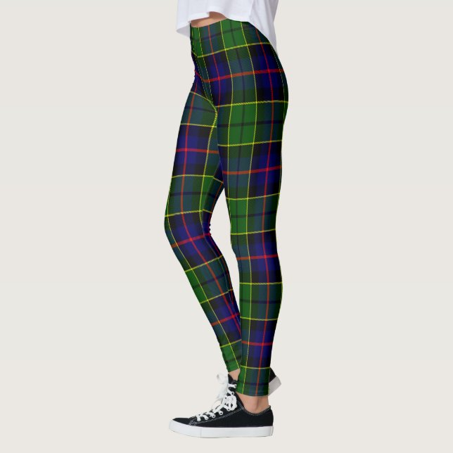 Leggings pour femmes Clan Forsyth Tartan Scotstee (Gauche)